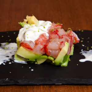 Tartare di gambero rosso